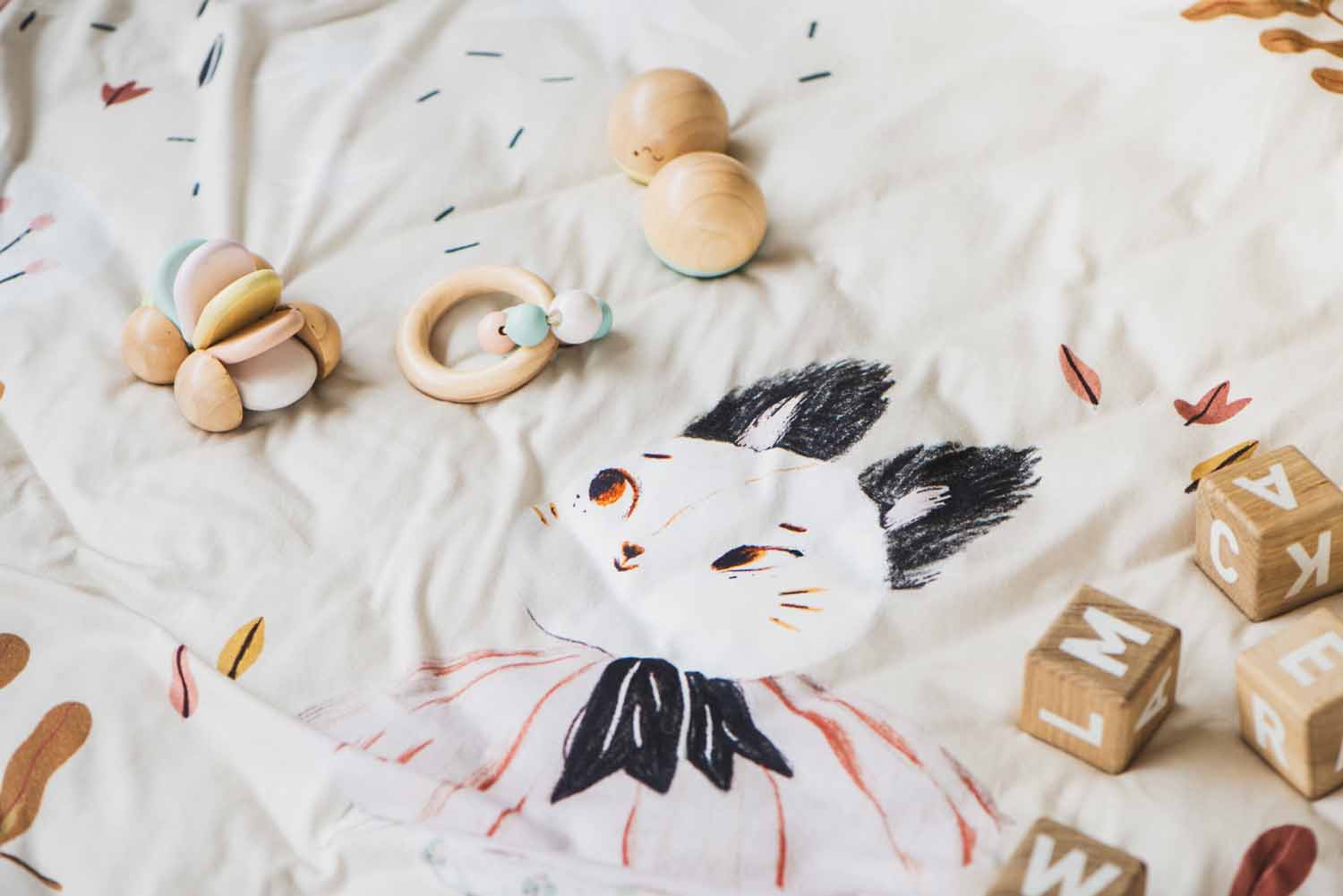 Moulin Roty Après la Pluie baby playmat - bag