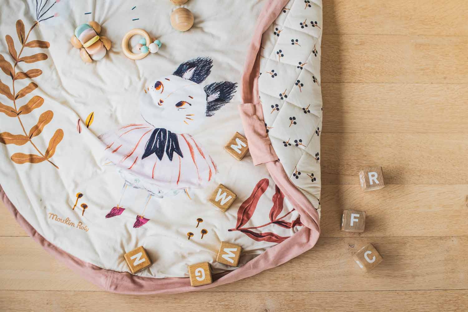 Moulin Roty Après la Pluie baby playmat - bag