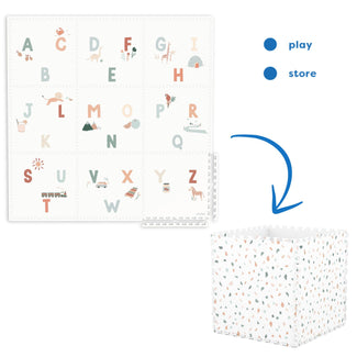 Alphabet/Terrazzo puzzlemat