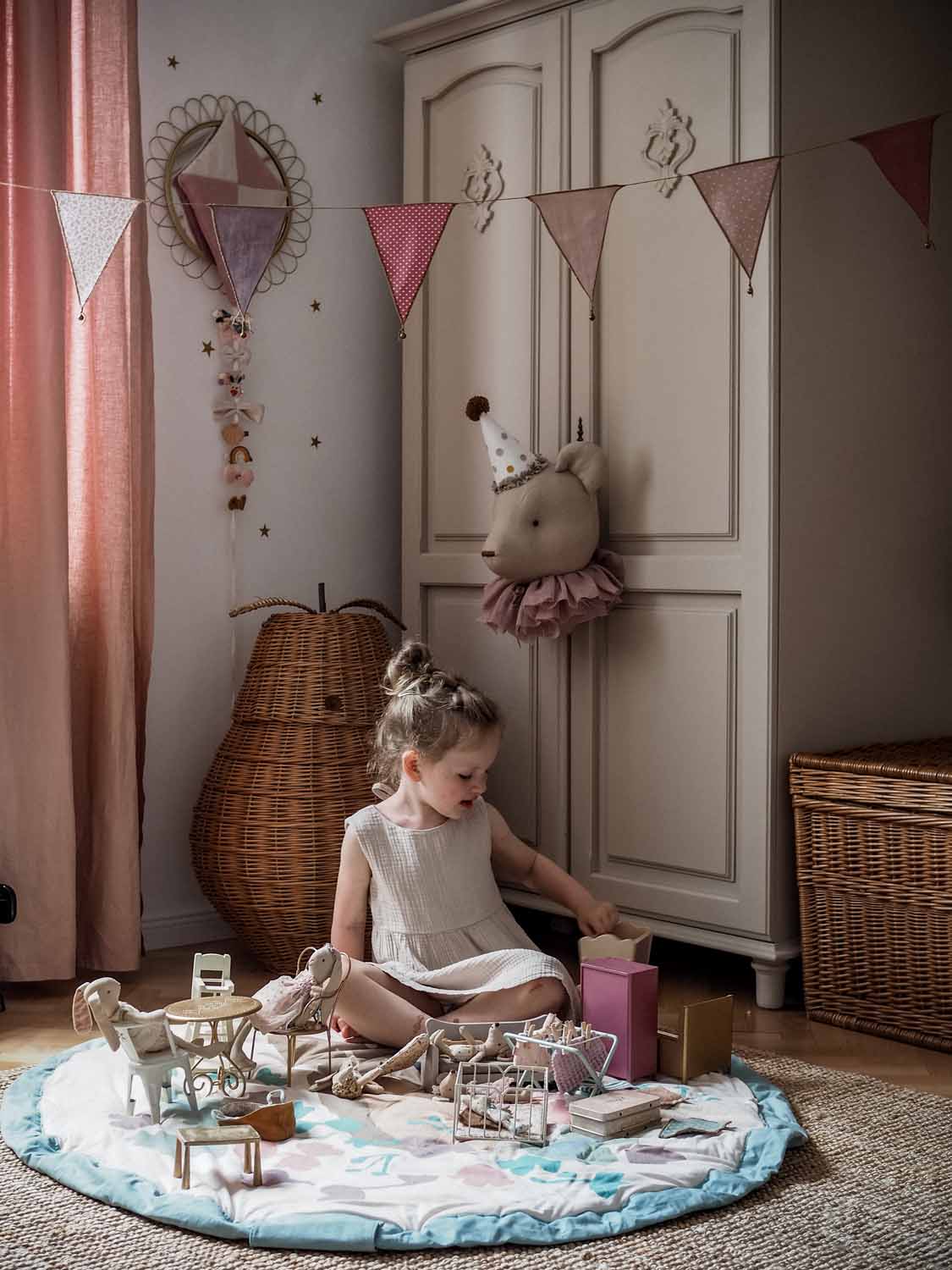 Deer baby playmat - bag