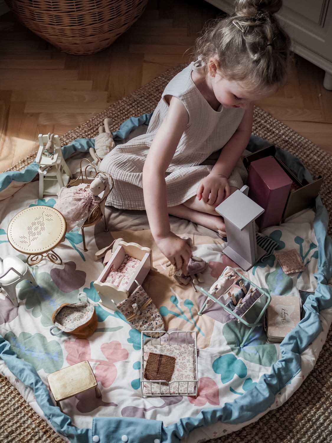 Deer baby playmat - bag