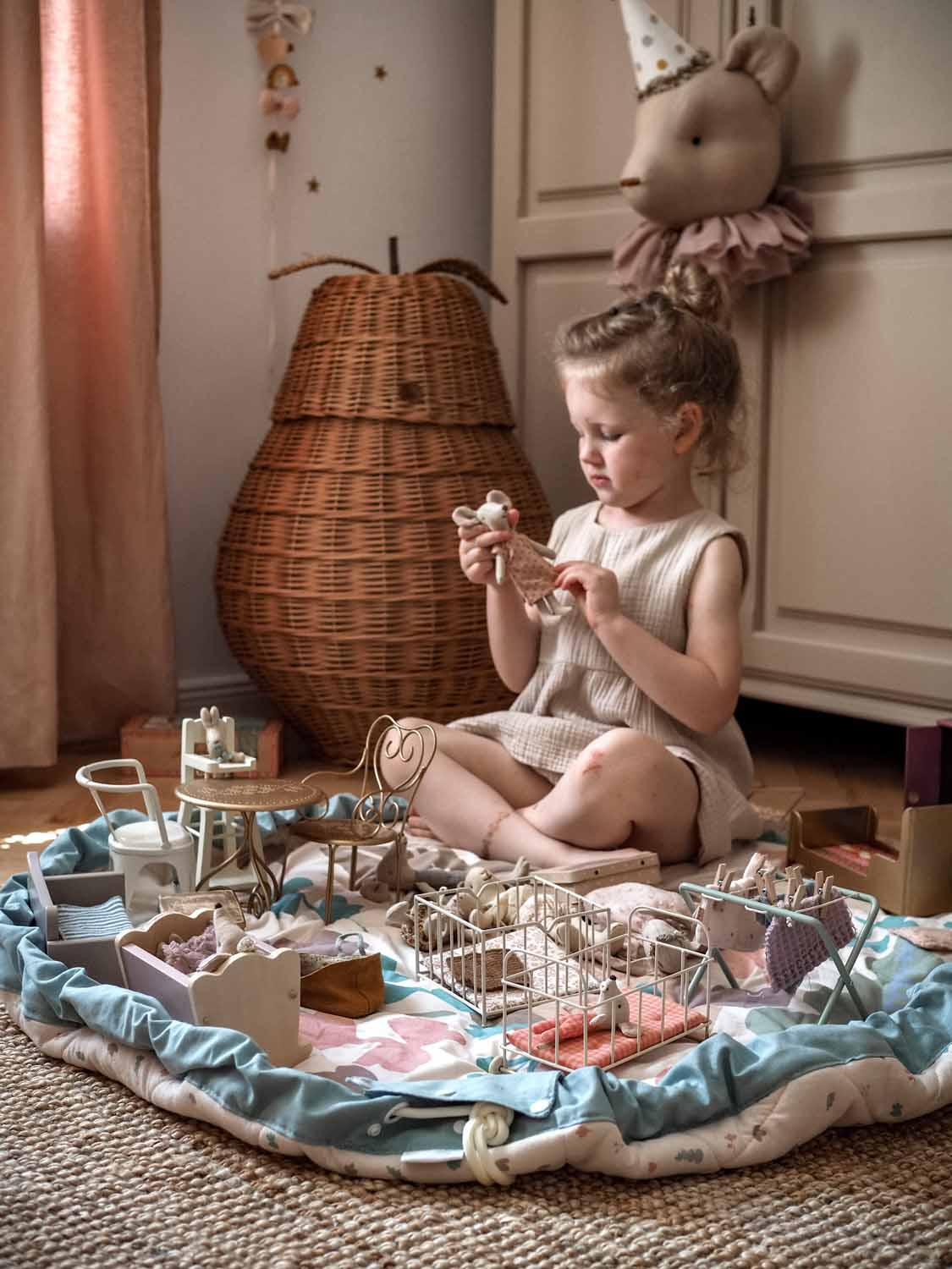 Deer baby playmat - bag