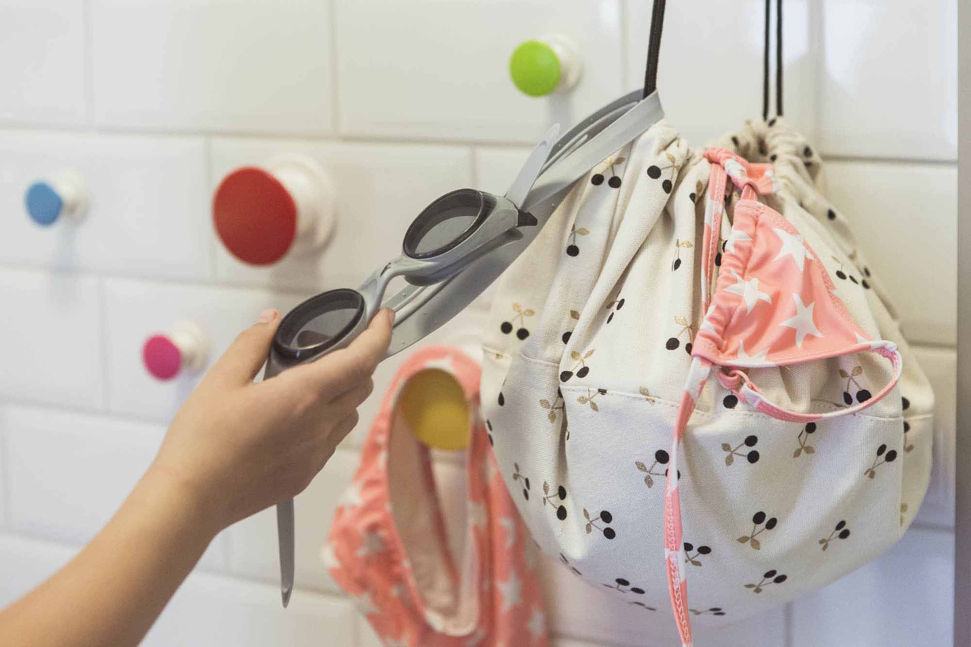 Playandgo Mini Cherry gold storage bag swimming goggles swimming-suit