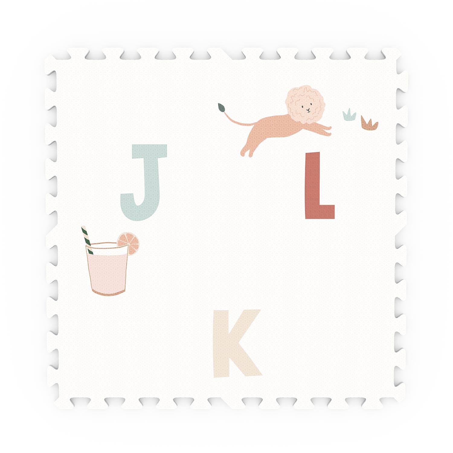 Alphabet/Terrazzo puzzlemat