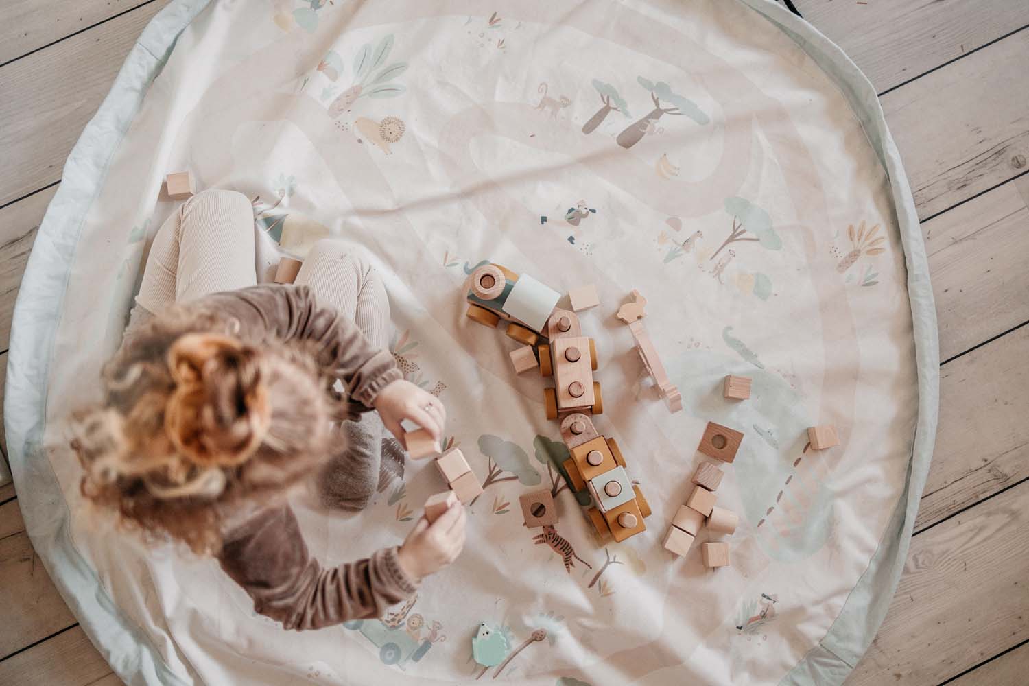 Jungle Toy Storage Bag