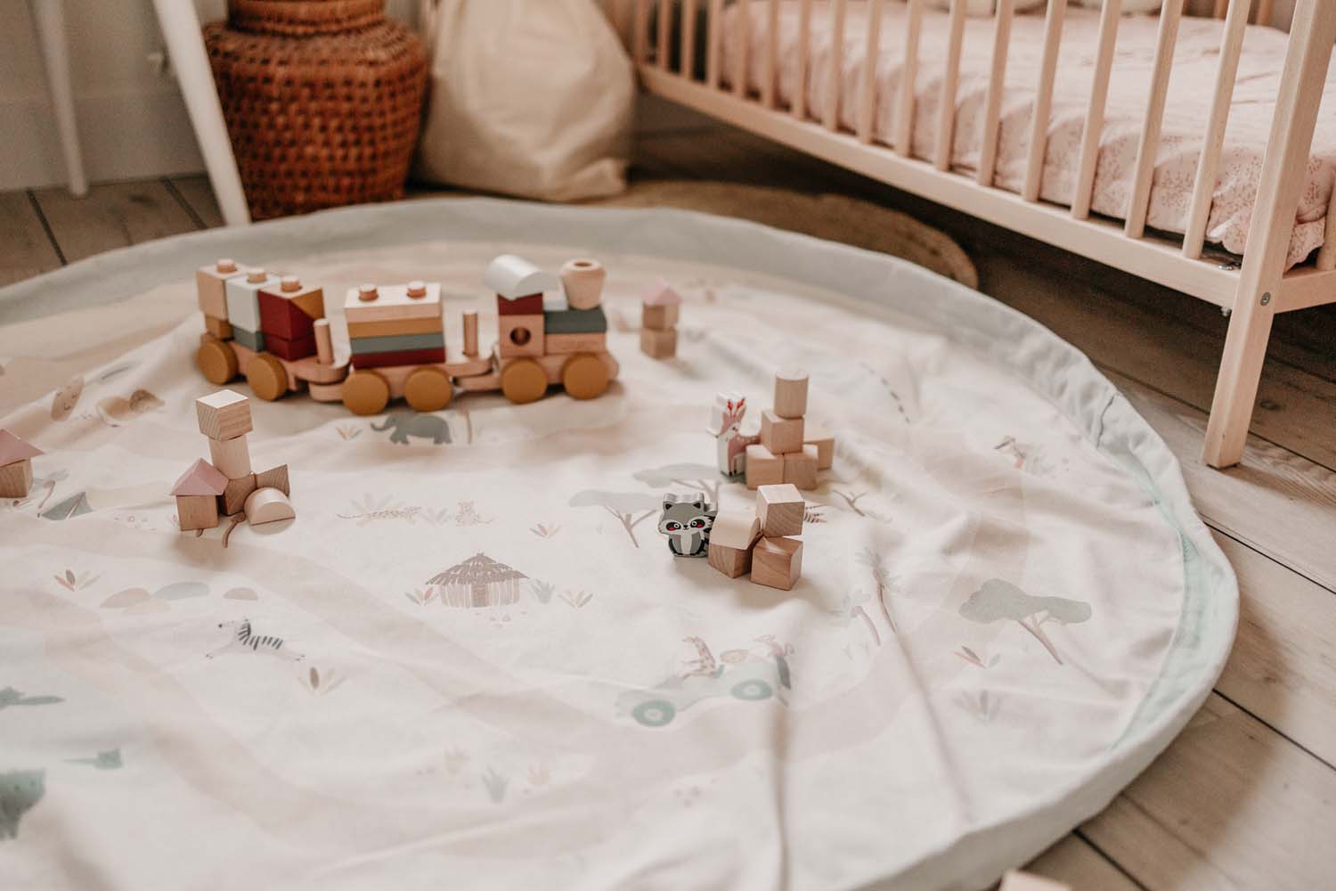 Jungle Toy Storage Bag