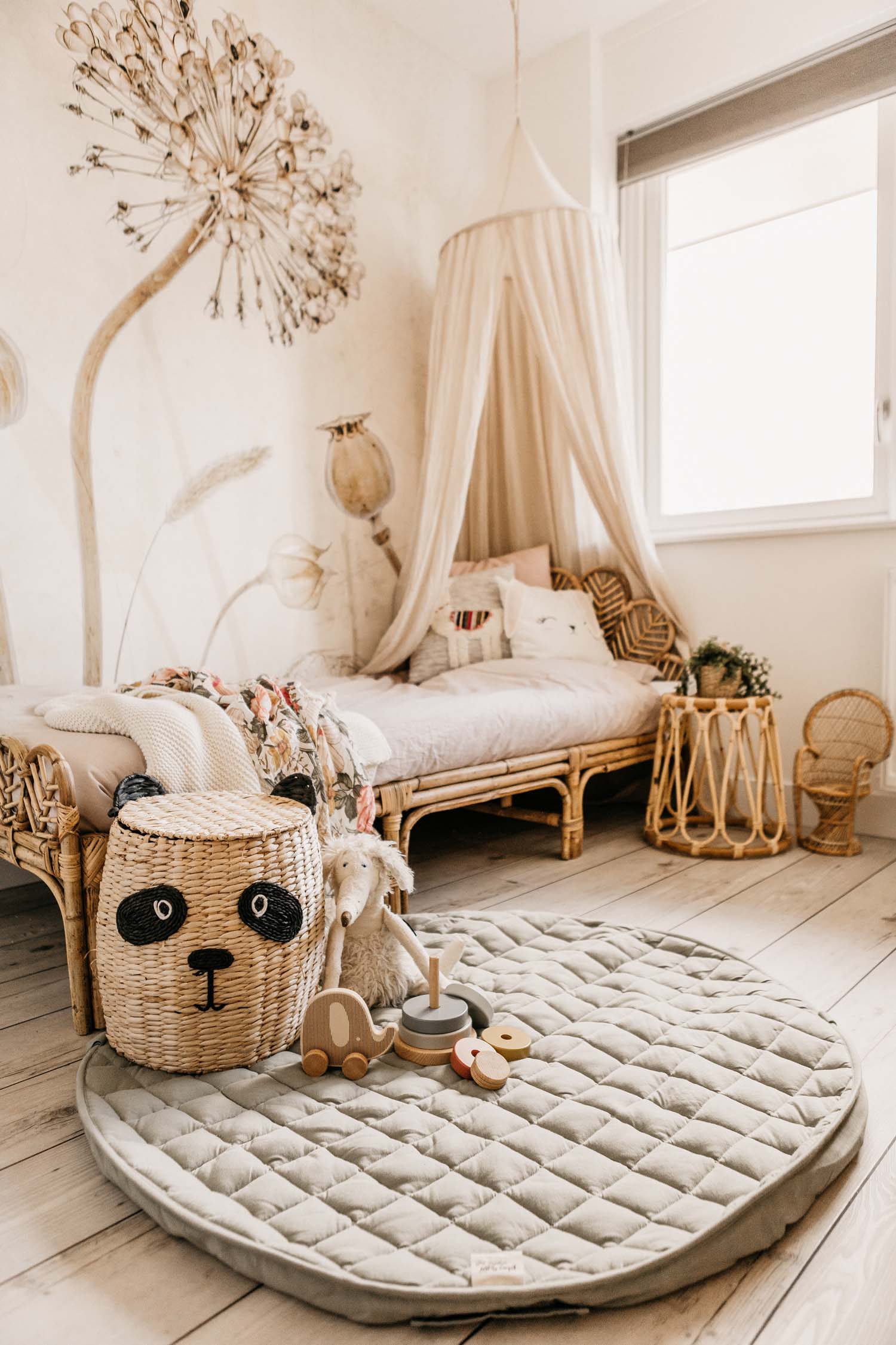 Meadow Green organic babymat