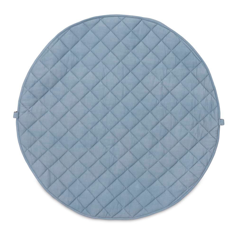 Dusty Blue organic babymat