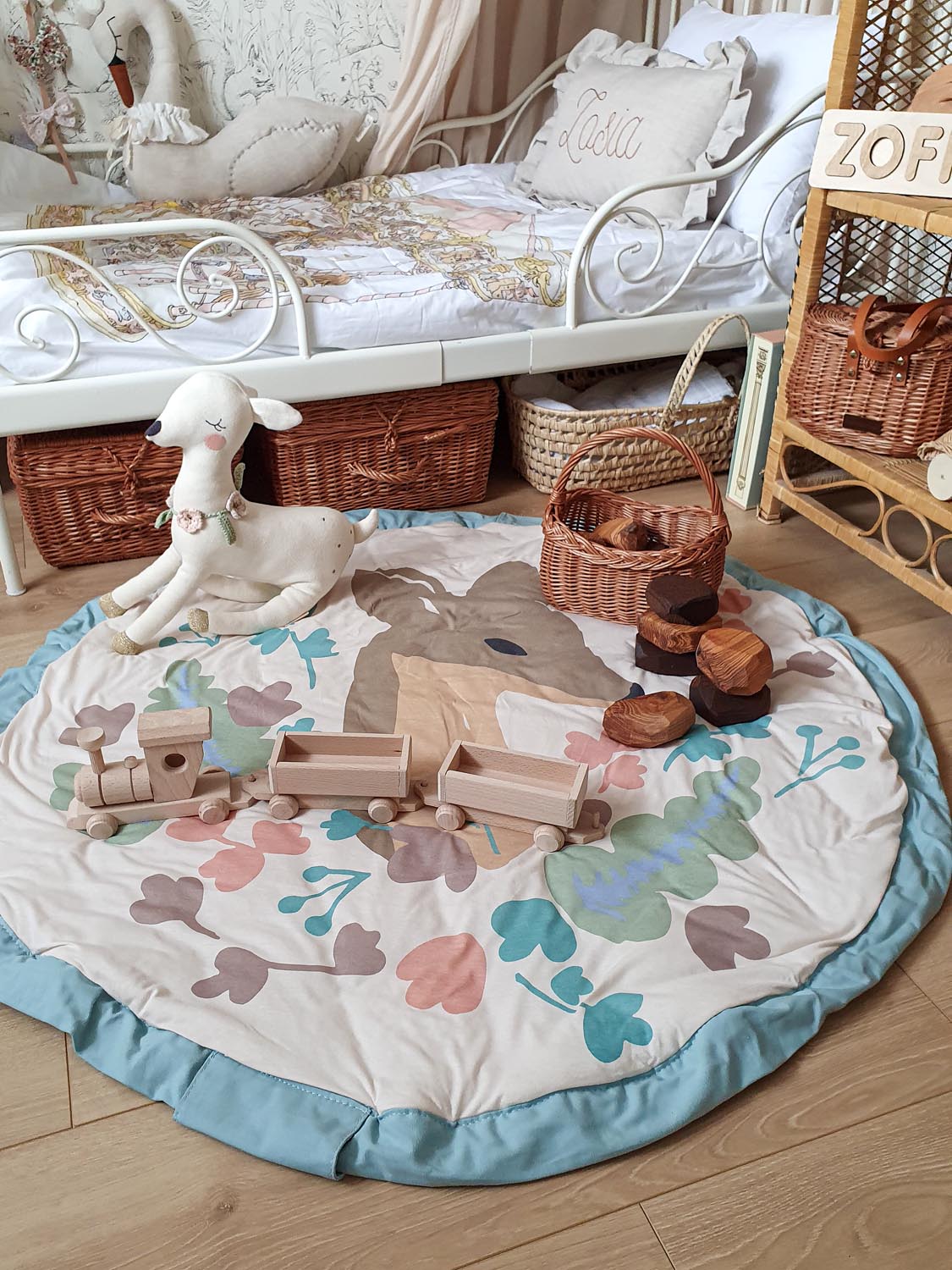 Deer baby playmat - bag