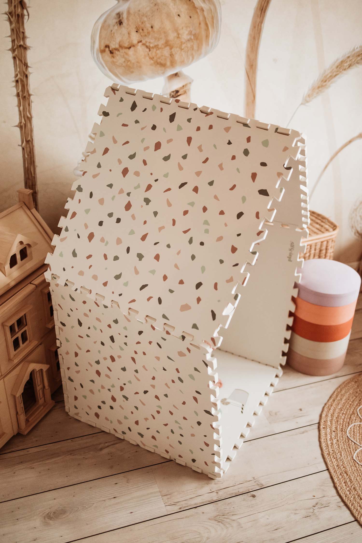 Alphabet/Terrazzo puzzlemat