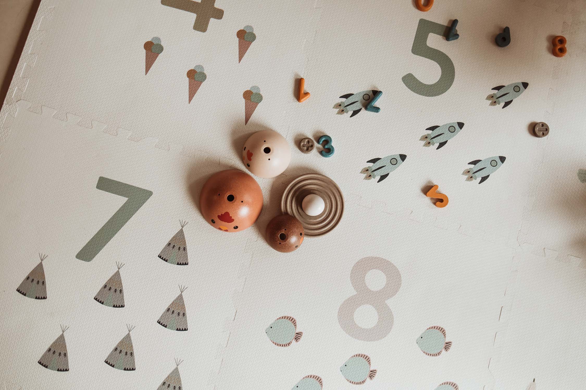 Numbers/ Dots puzzlemat