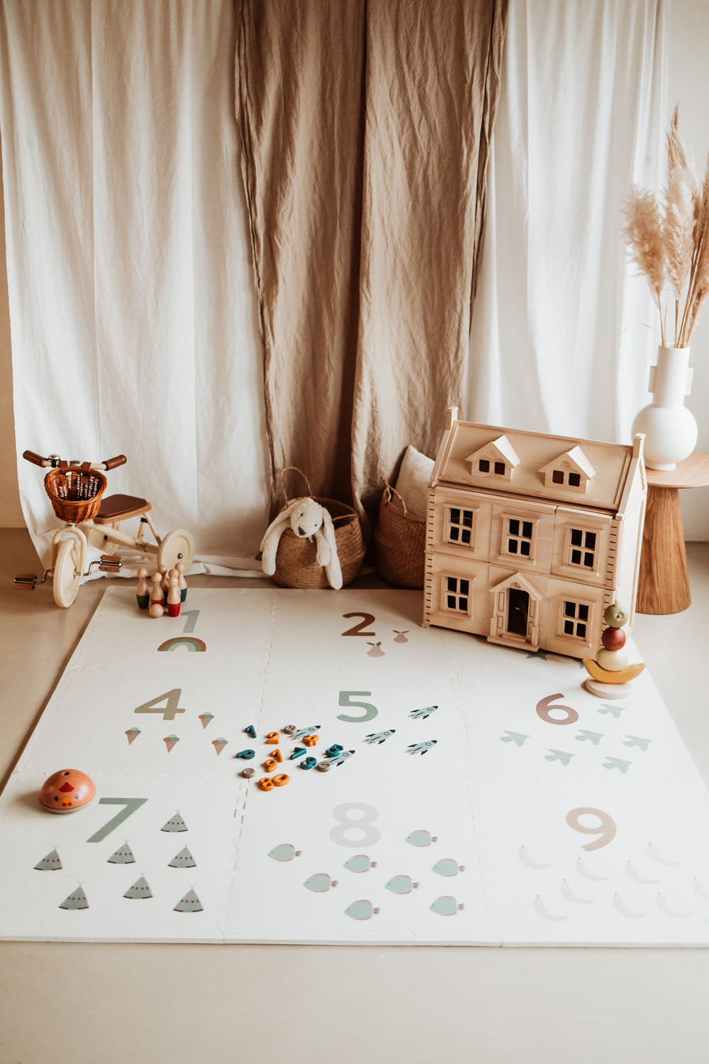 Numbers/ Dots puzzlemat