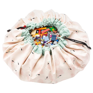 Swan toy storage bag