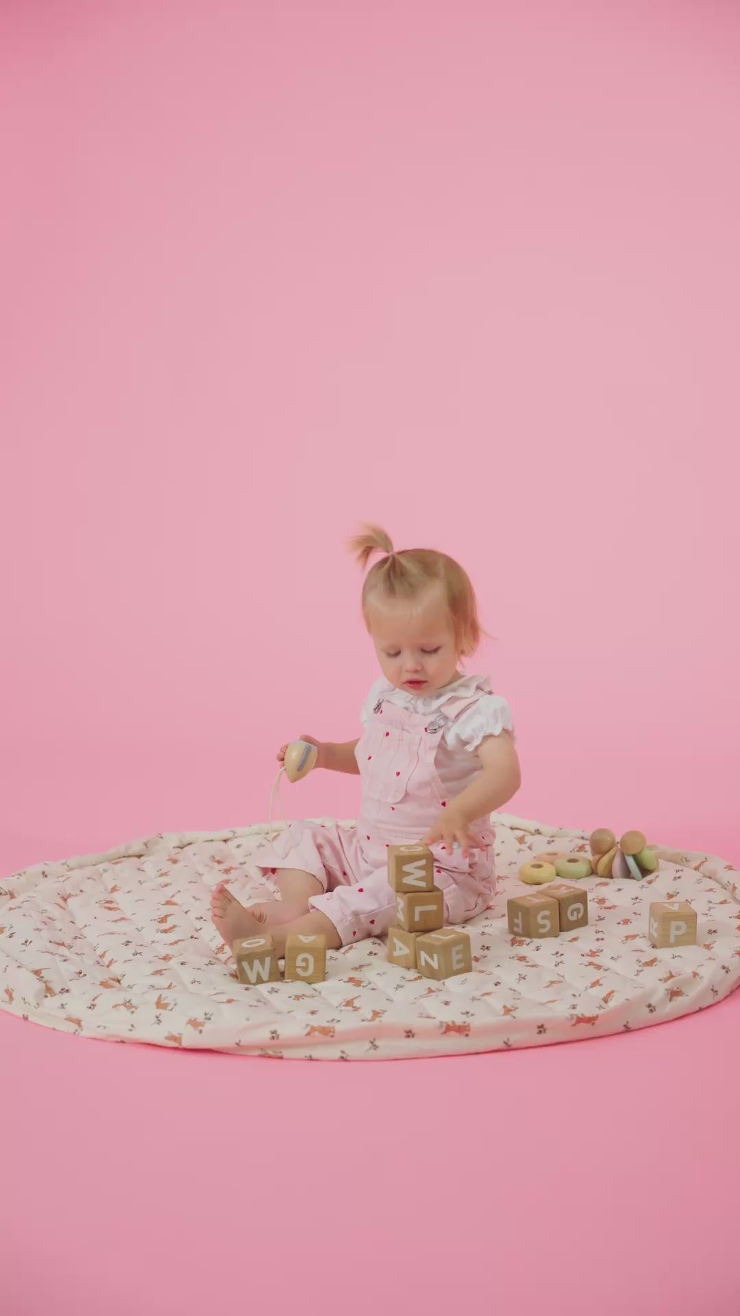 Meadow Green organic babymat