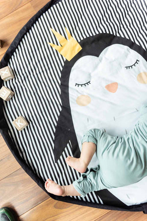 Penguin baby playmat - bag