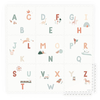 Alphabet/Terrazzo puzzlemat