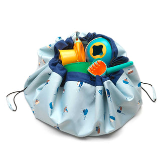 outdoor - playmat & toy bag - boats