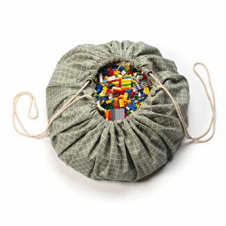 Organic grid green storage bag