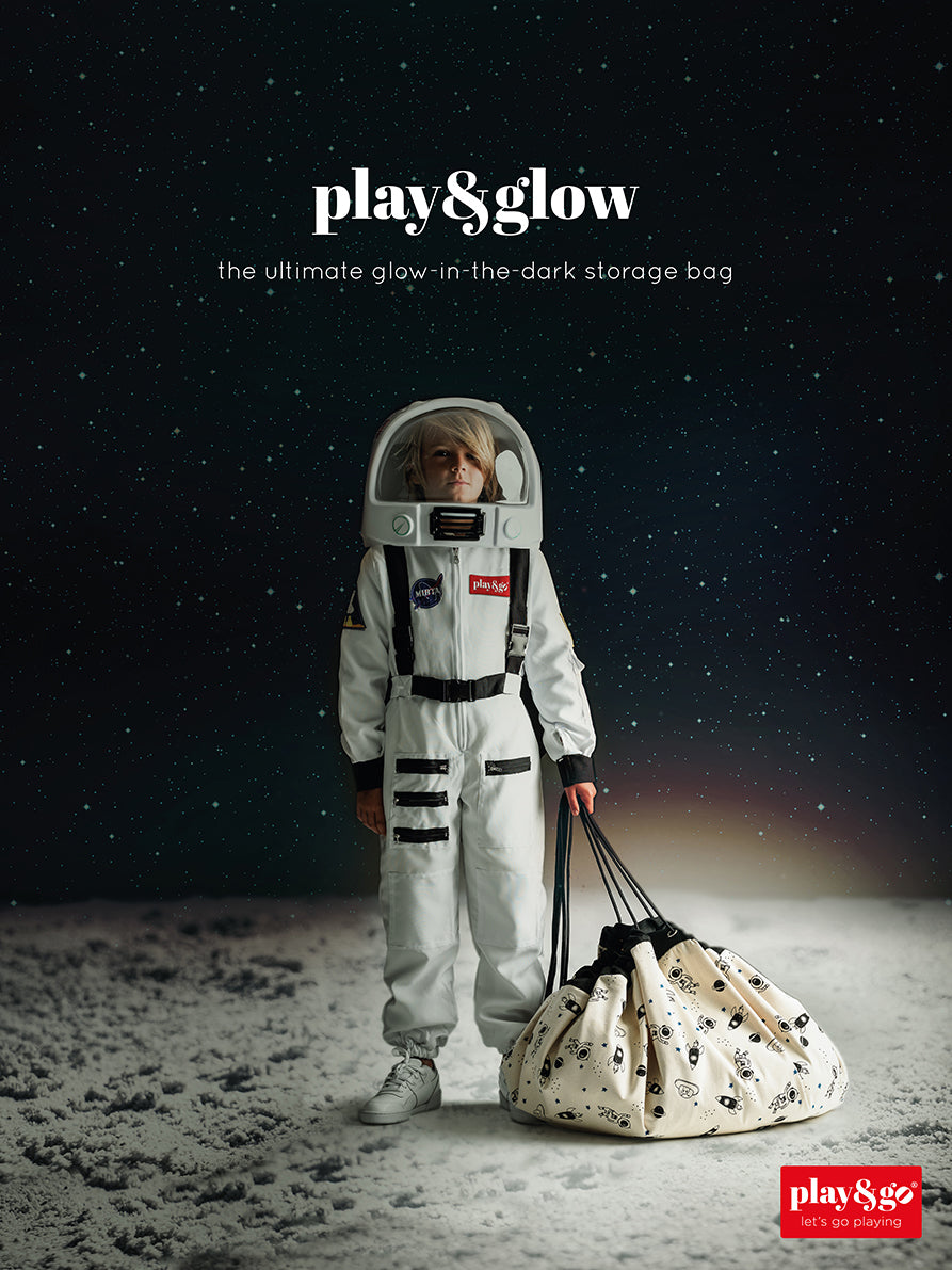 Play & Go Space Glow in The Dark Toy Storage Bag