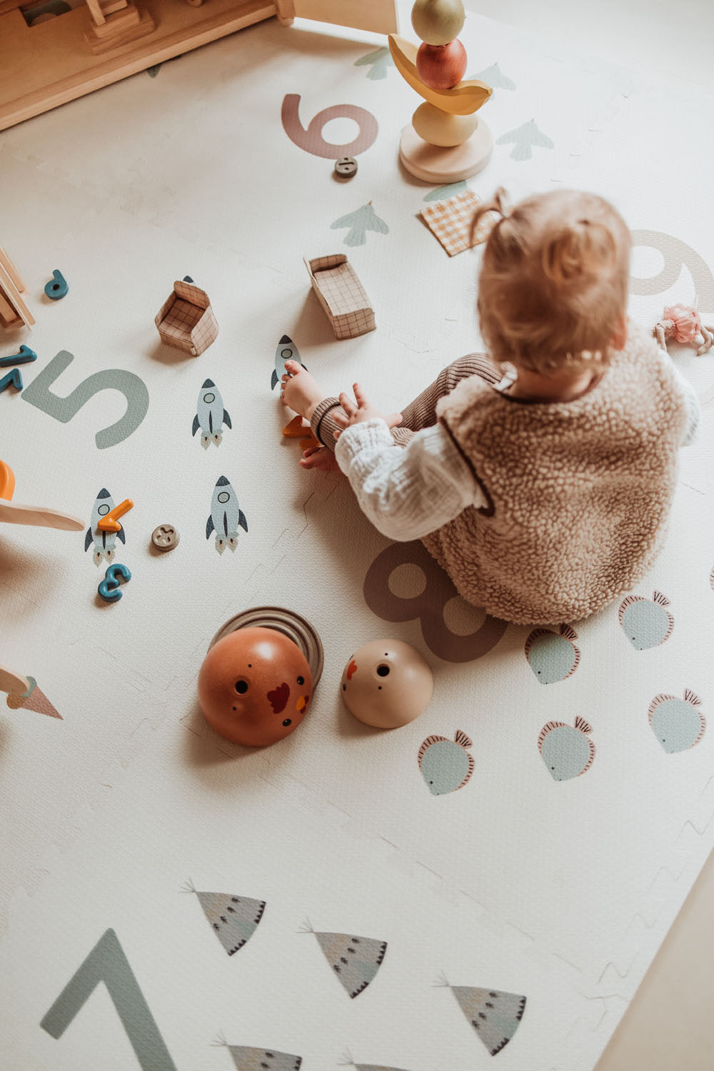 Numbers/ Dots puzzlemat - Play & Go store