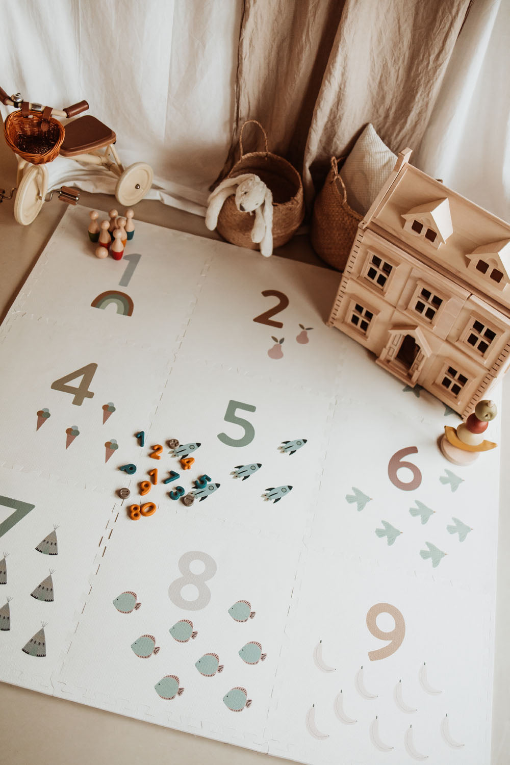 Numbers/ Dots puzzlemat - Play & Go store