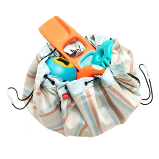 outdoor - playmat & toy bag - stripes