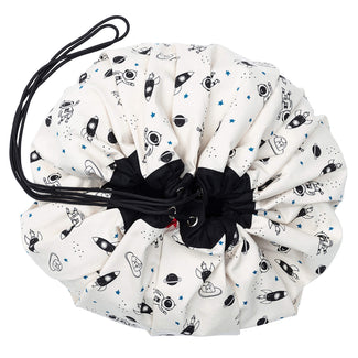 playmat & toy bag - space glow in the dark