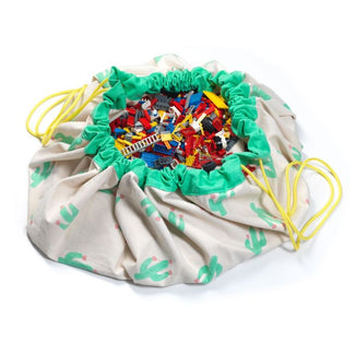 Cactus toy storage bag