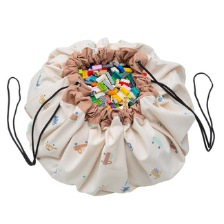 playmat & toy bag - big cars